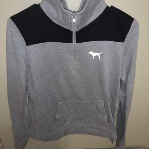 Victoria’s Secret PINK quarter zip sweatshirt